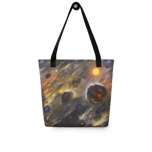 Temporal Vortex on a Tote Bag