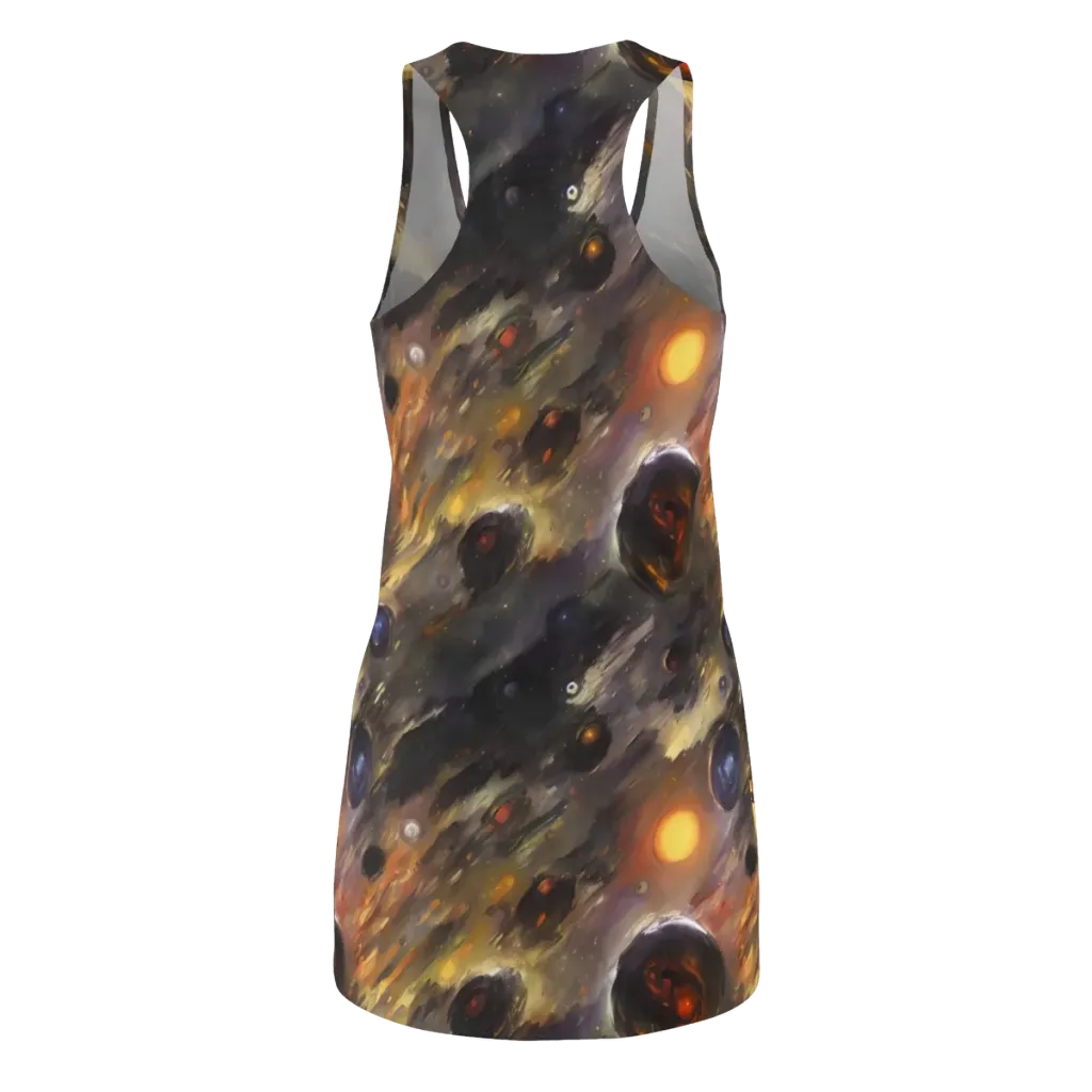 Temporal Vortex on Racerback Dress — Back