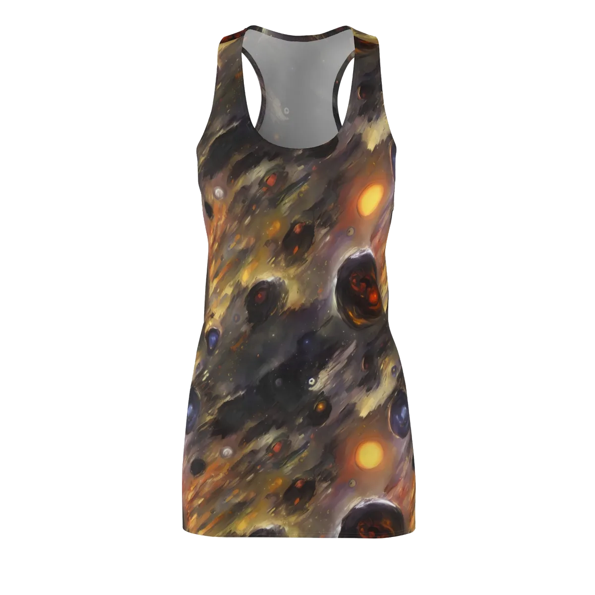 Temporal Vortex on Racerback Dress — Front