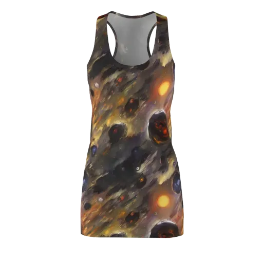 Temporal Vortex on a Racerback Dress