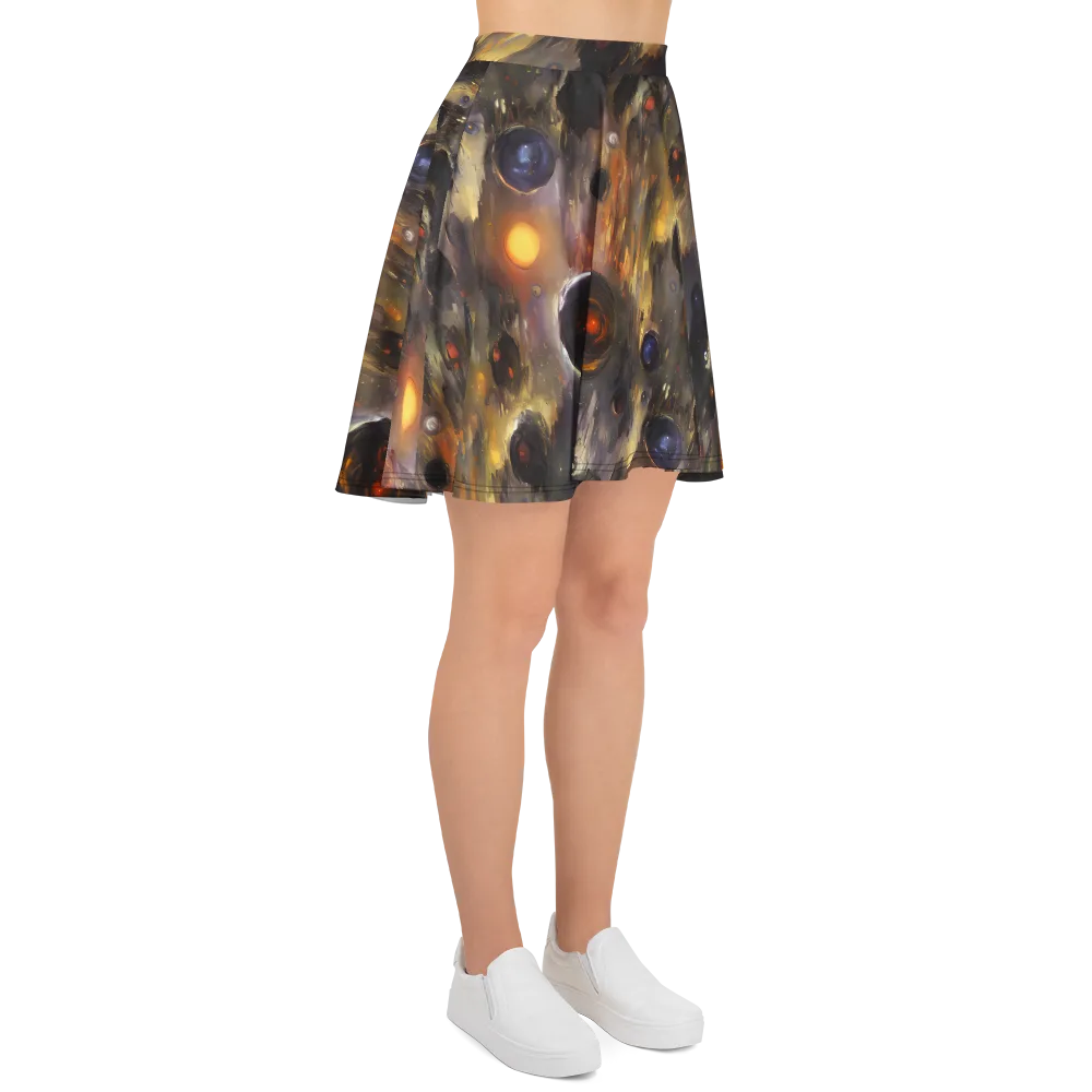 Temporal Vortex on Skater Skirt — Right