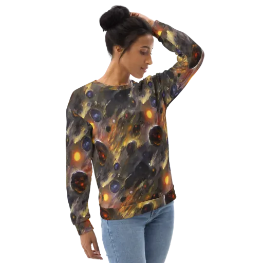 Temporal Vortex on a Sweatshirt
