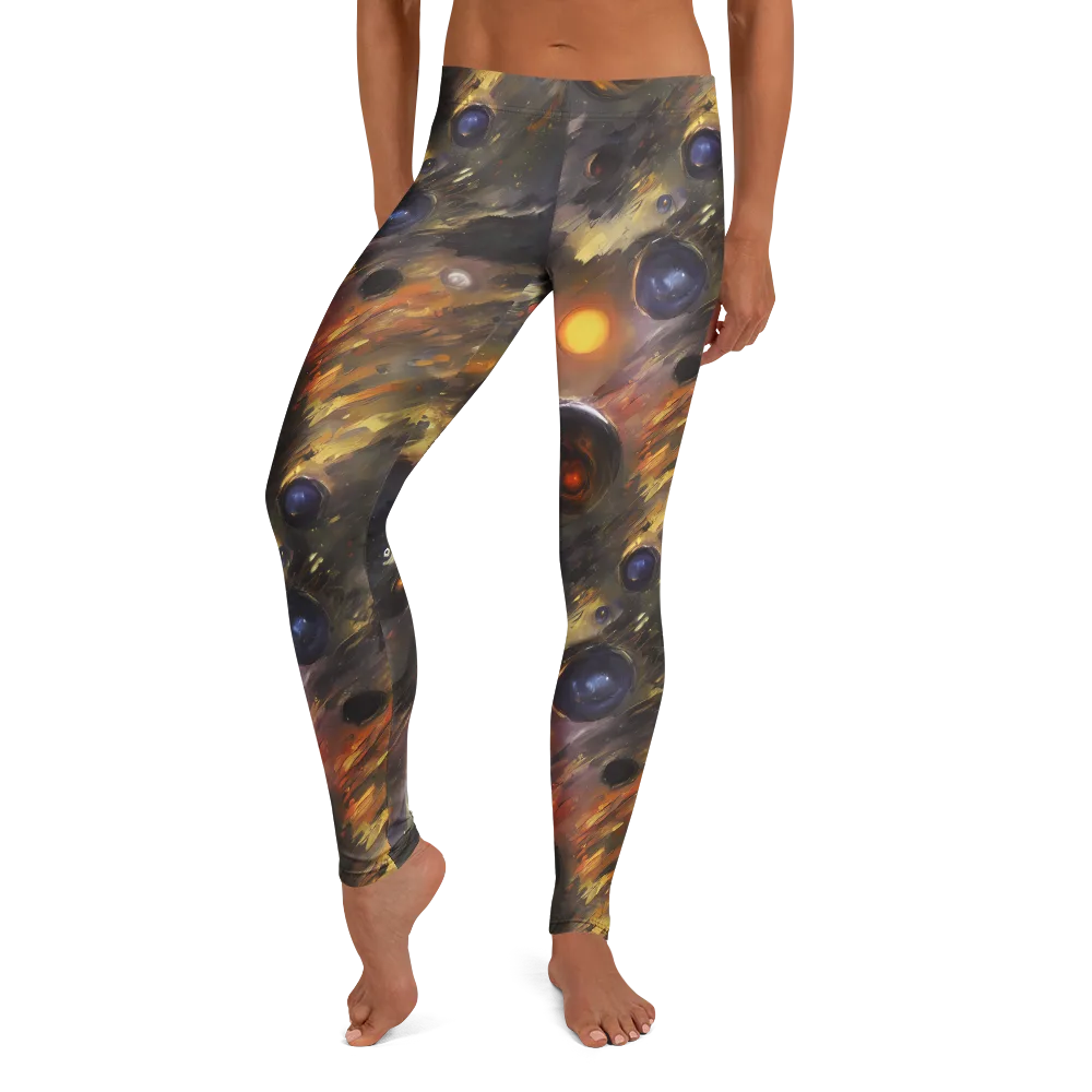 Temporal Vortex on Leggings — Front