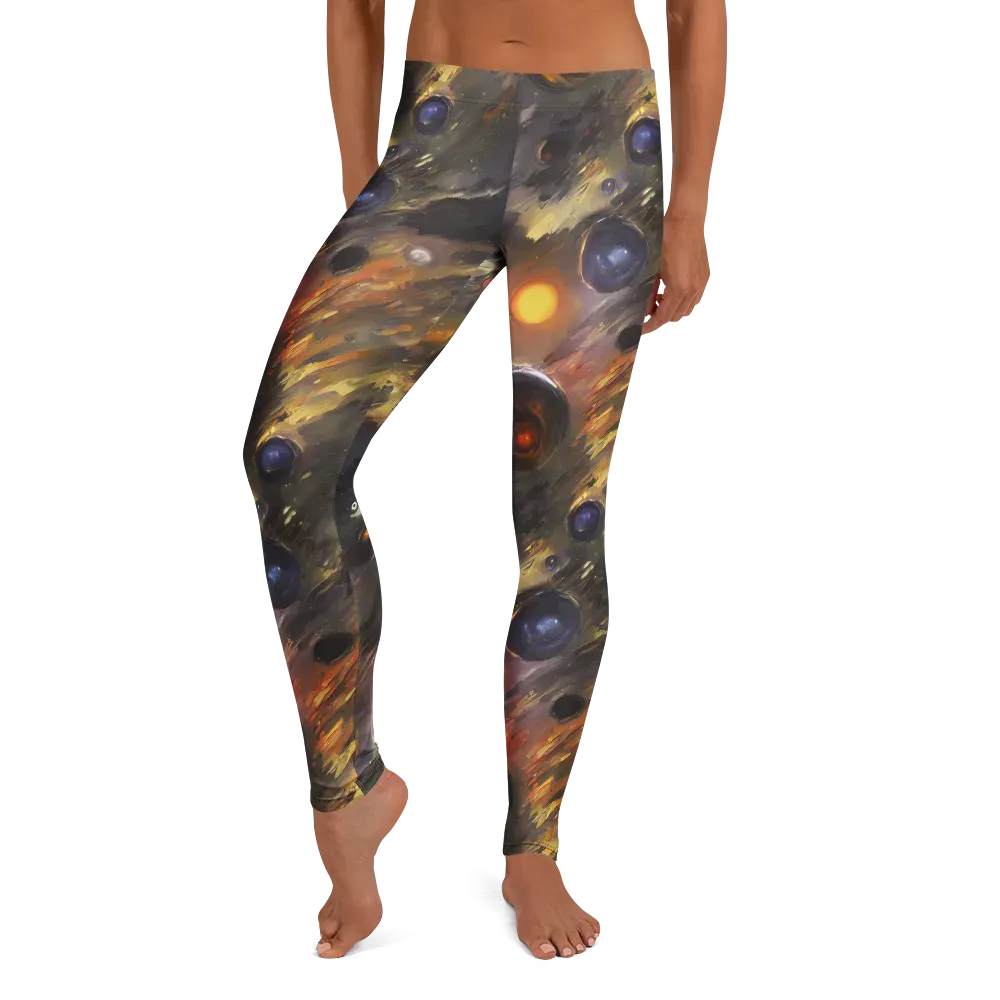 Temporal Vortex on Leggings — Front