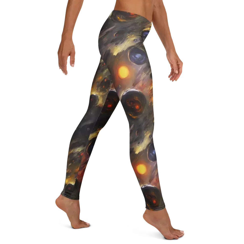 Temporal Vortex on Leggings — Right
