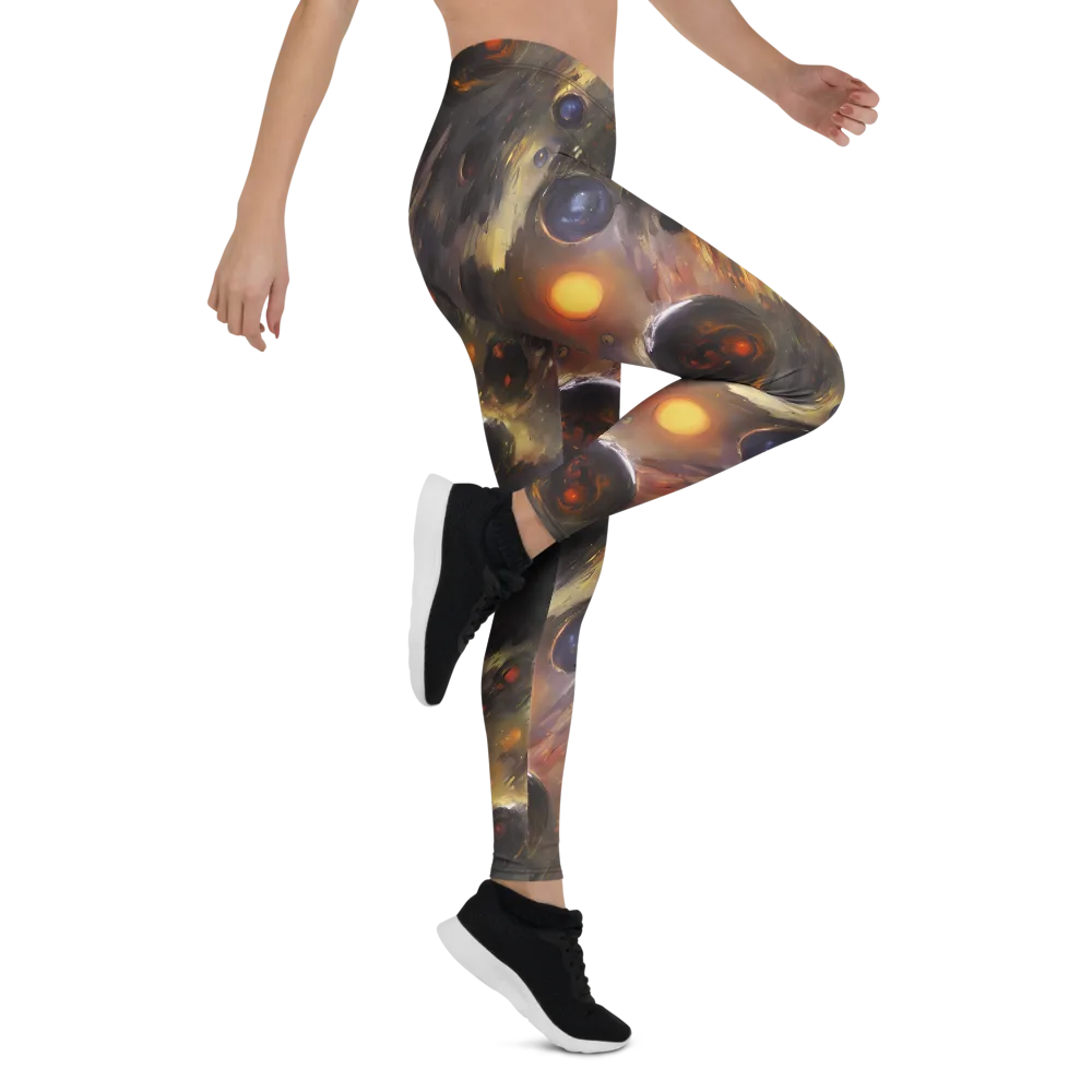 Temporal Vortex on Leggings — Right