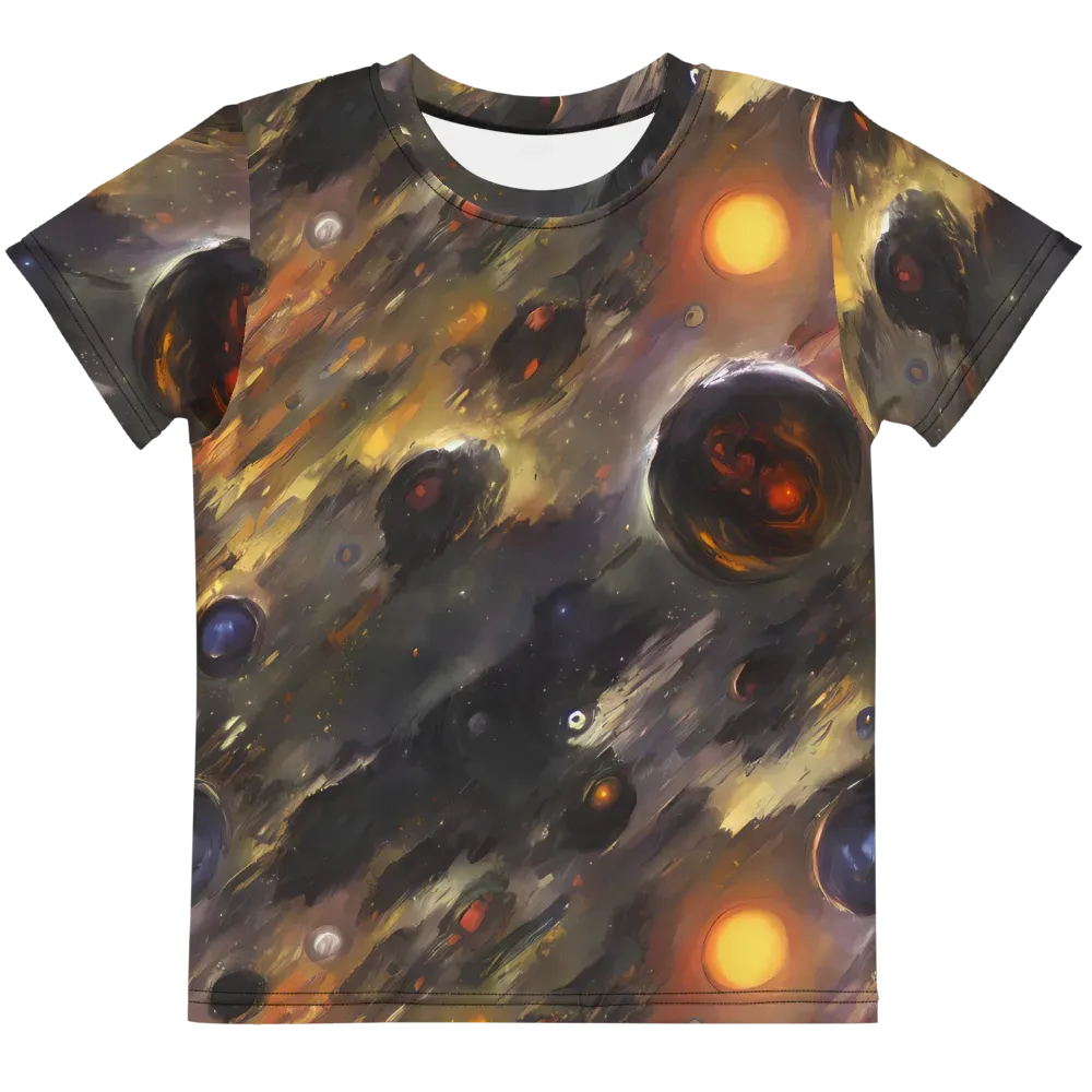 Temporal Vortex on Kids Crew Neck T-Shirt — Front