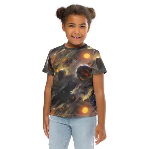 Temporal Vortex on a Kids Crew Neck T-Shirt