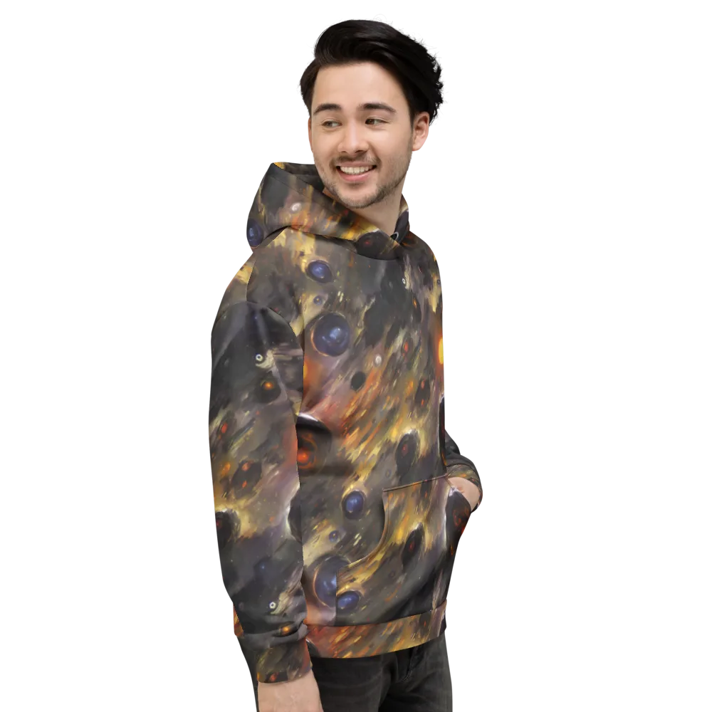 Temporal Vortex on Hoodie — Right