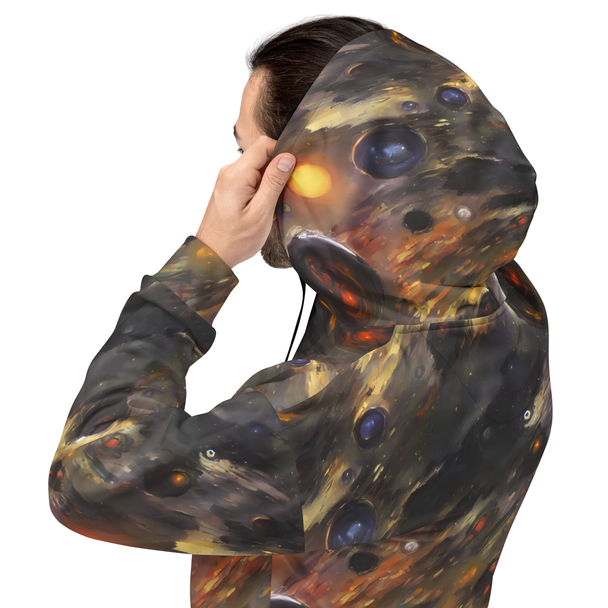 Temporal Vortex on Hoodie — Back