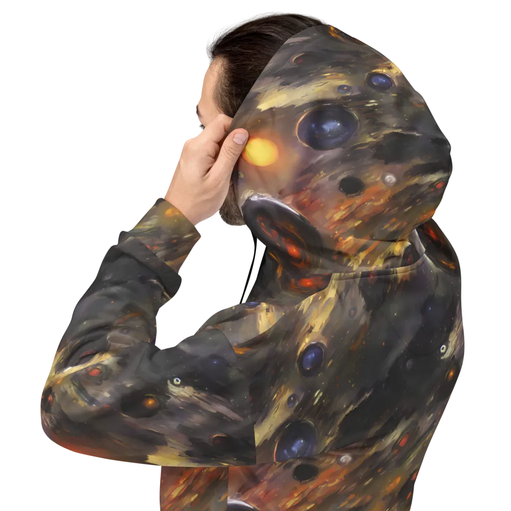 Temporal Vortex on Hoodie — Back