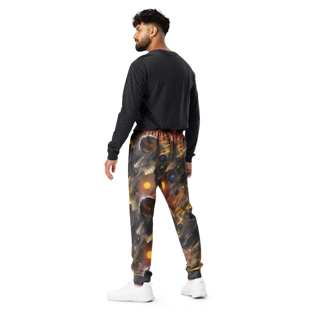 Temporal Vortex on Men's Joggers — Back