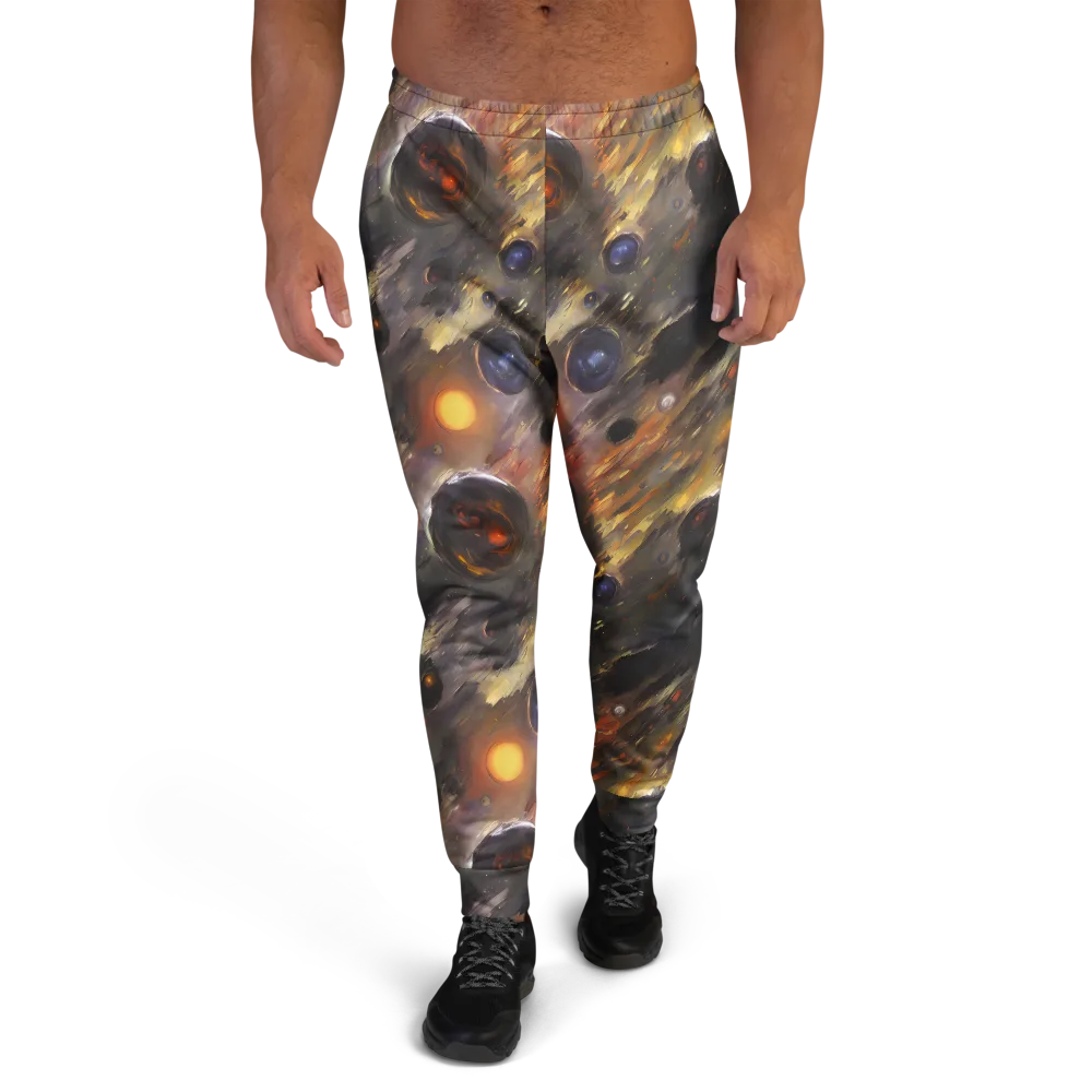 Temporal Vortex on Men's Joggers — Front