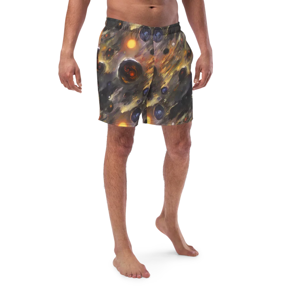 Temporal Vortex on Swim Trunks — Front