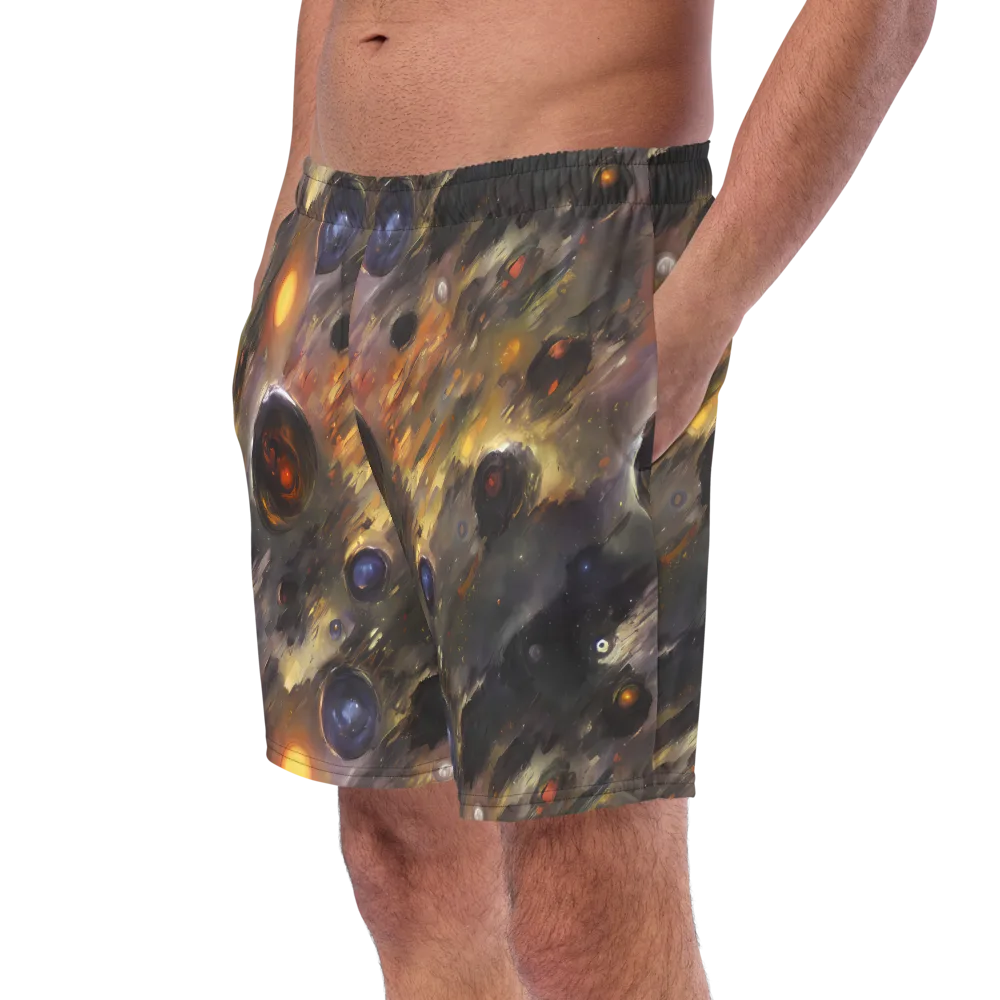 Temporal Vortex on Swim Trunks — Left Front