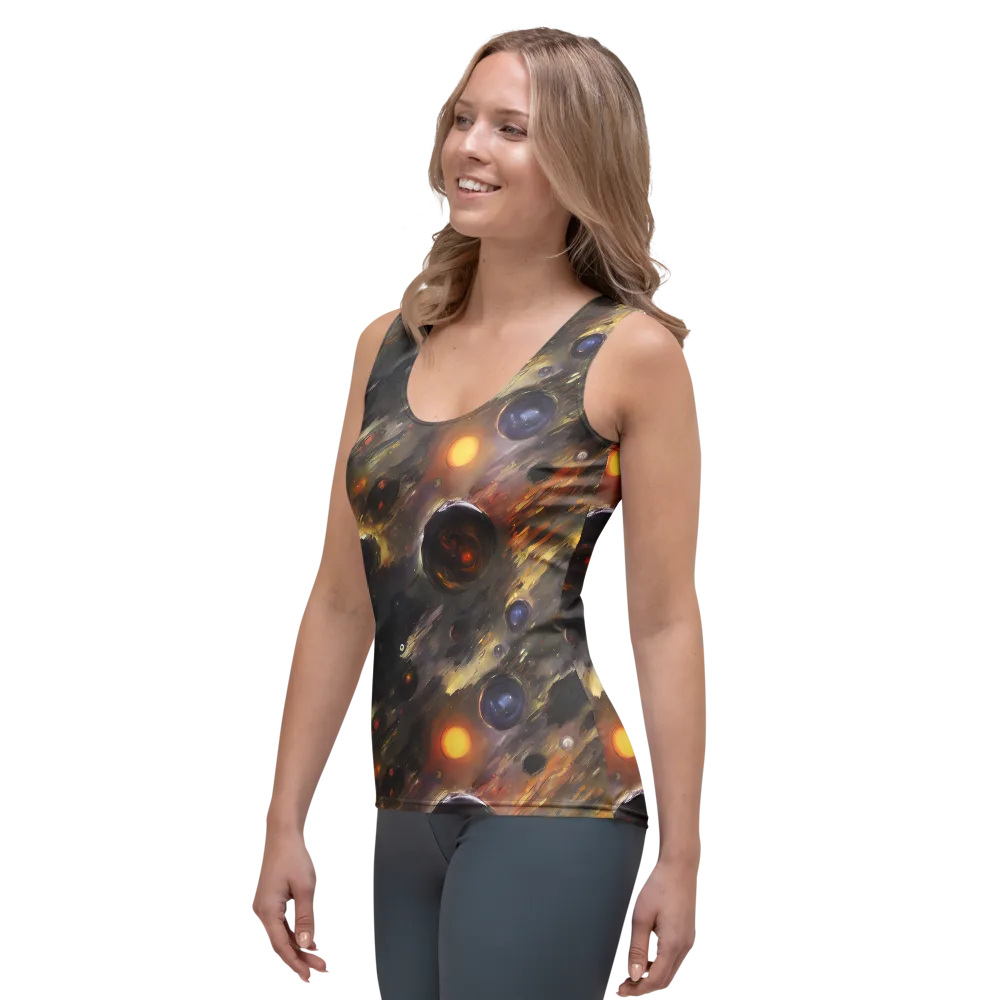Temporal Vortex on Women's Tank Top — Left Front