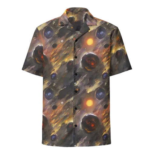 Temporal Vortex on a Button Shirt