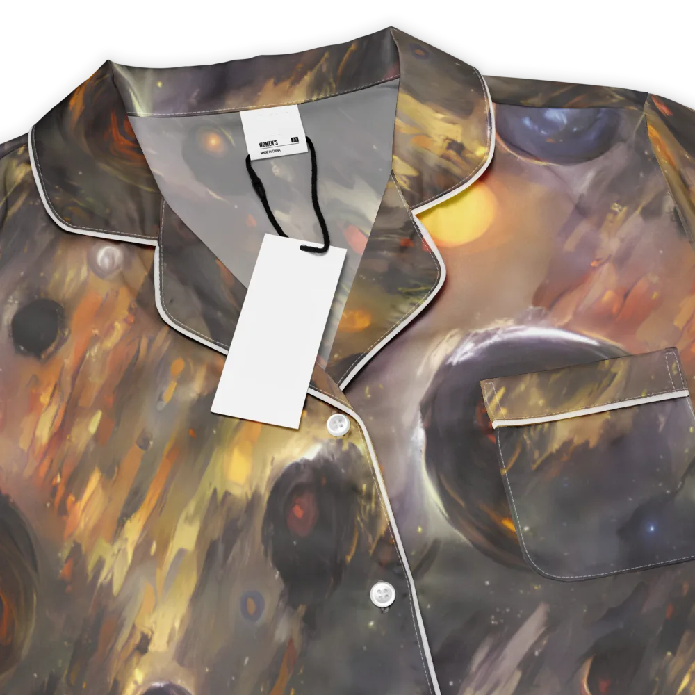 Temporal Vortex on Women's Short Sleeve Pajama Top — Product details
