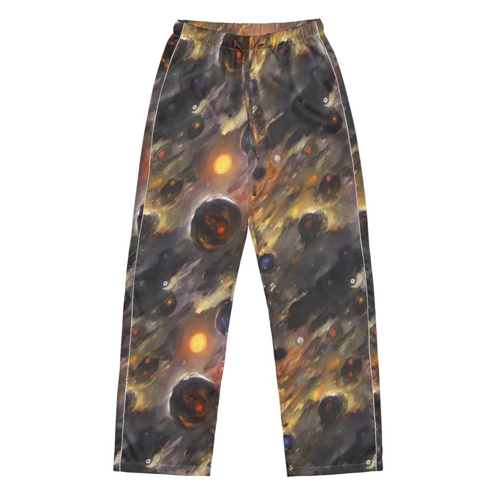 Temporal Vortex on Women's Pajama Pants — Front