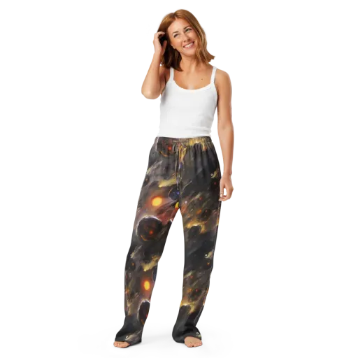 Temporal Vortex on a Women's Pajama Pants