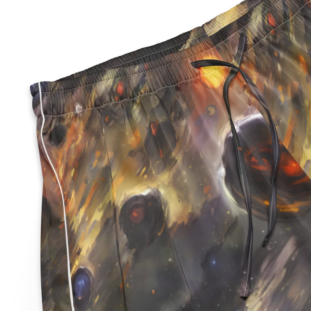 Temporal Vortex on Women's Pajama Shorts — Product details