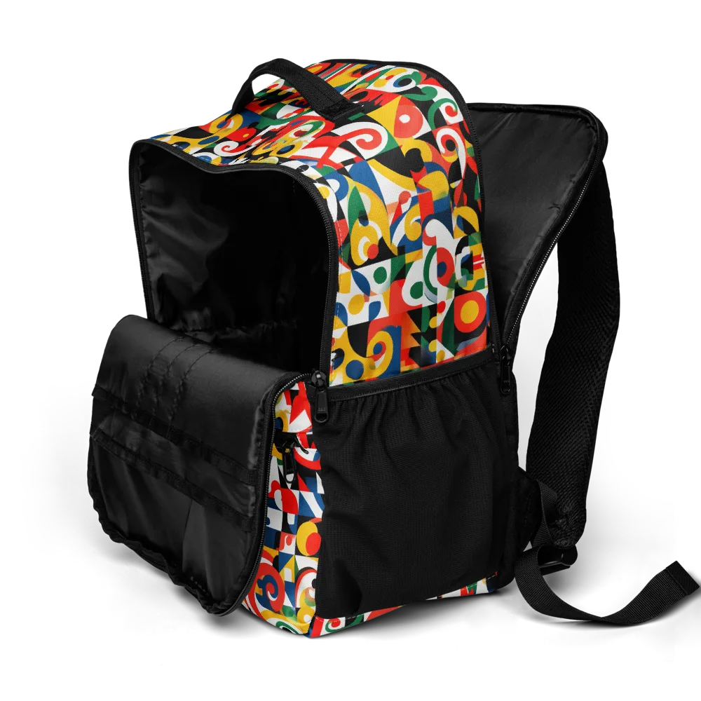 Electric Arabesque on Utility Backpack — Product details 2