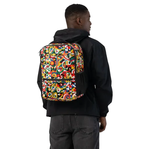 Electric Arabesque on a Utility Backpack