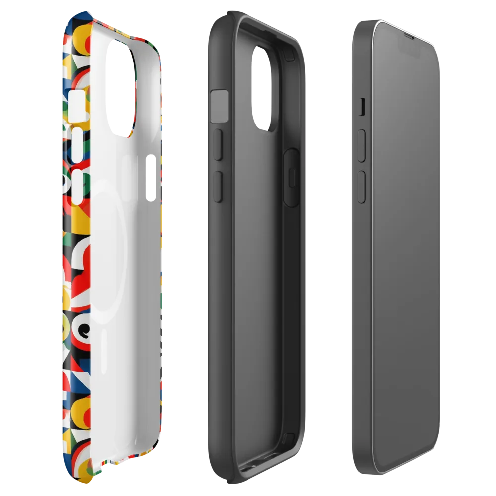 Electric Arabesque on MagSafe Tough Case for iPhone® — Front