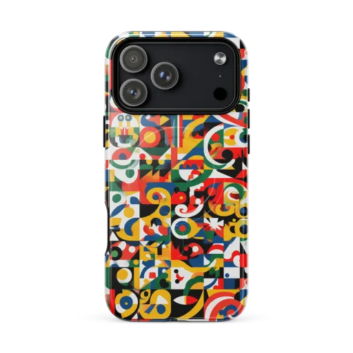 Electric Arabesque on a MagSafe Tough Case for iPhone®