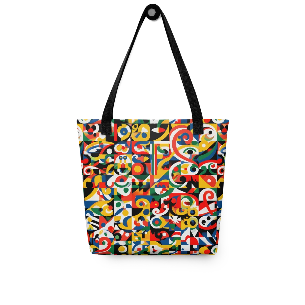 Electric Arabesque on Tote Bag — Front