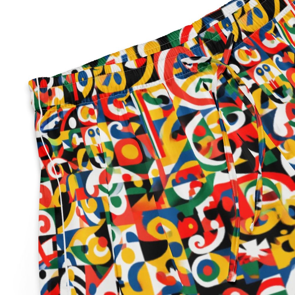 Electric Arabesque on Women's Pajama Shorts — Product details