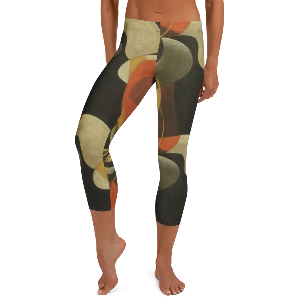 Sienna Circuit on Capri Leggings — Front