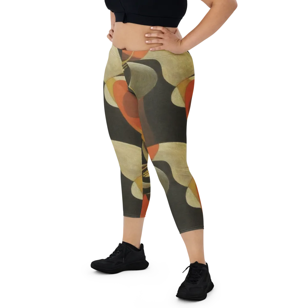 Sienna Circuit on Capri Leggings — Front