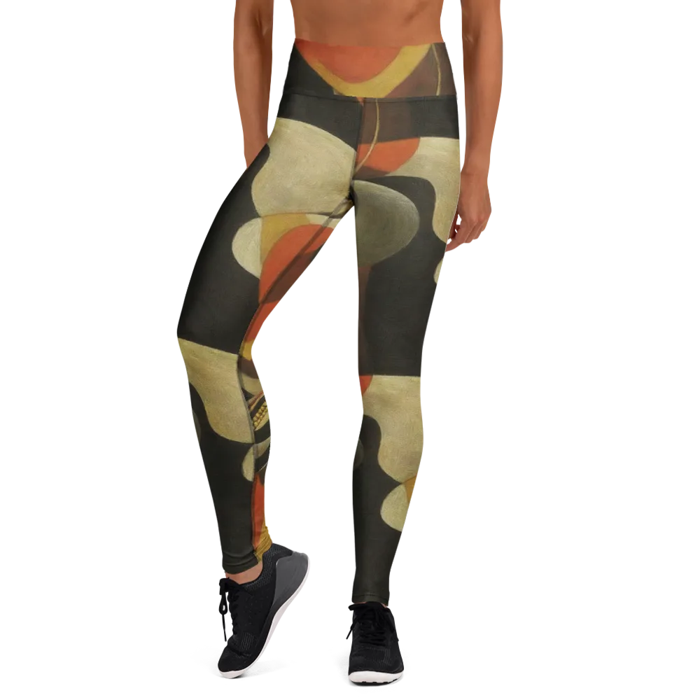 Sienna Circuit on Yoga Leggings — Front