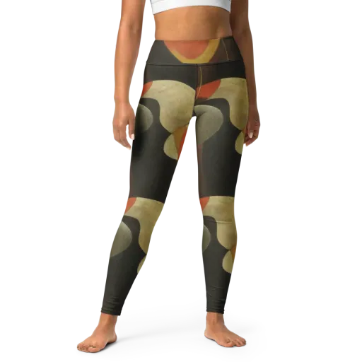 Sienna Circuit on a Yoga Leggings