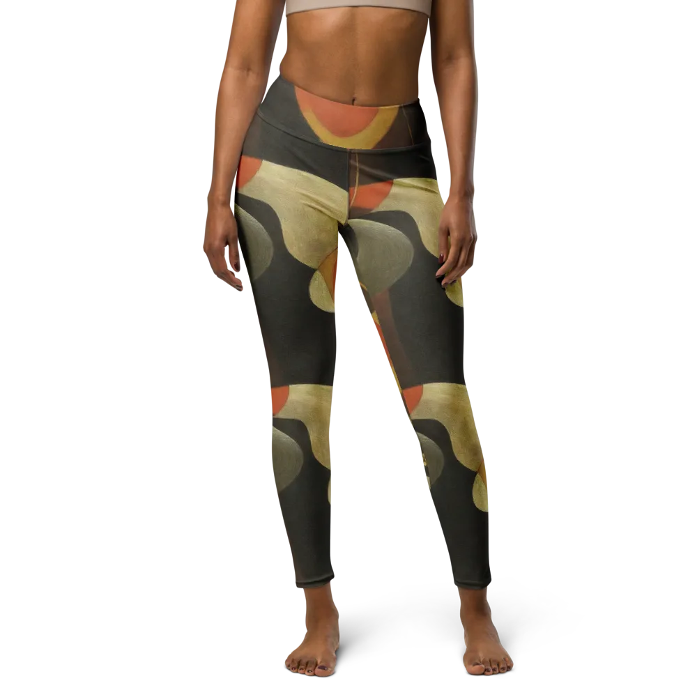 Sienna Circuit on Yoga Leggings — Front