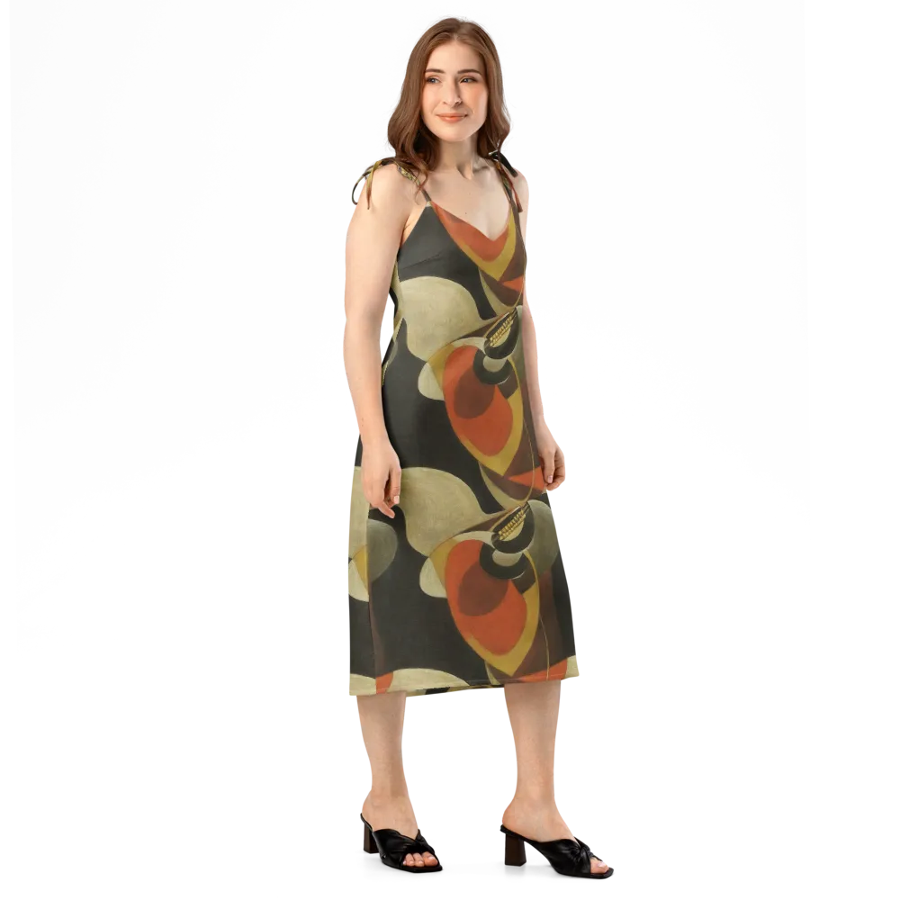 Sienna Circuit on Slip Dress — Right Front