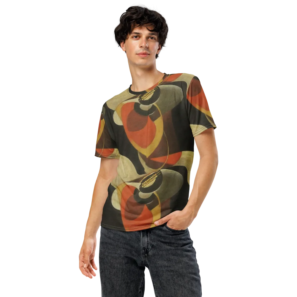 Sienna Circuit on Men's Crew Neck T-Shirt — Front