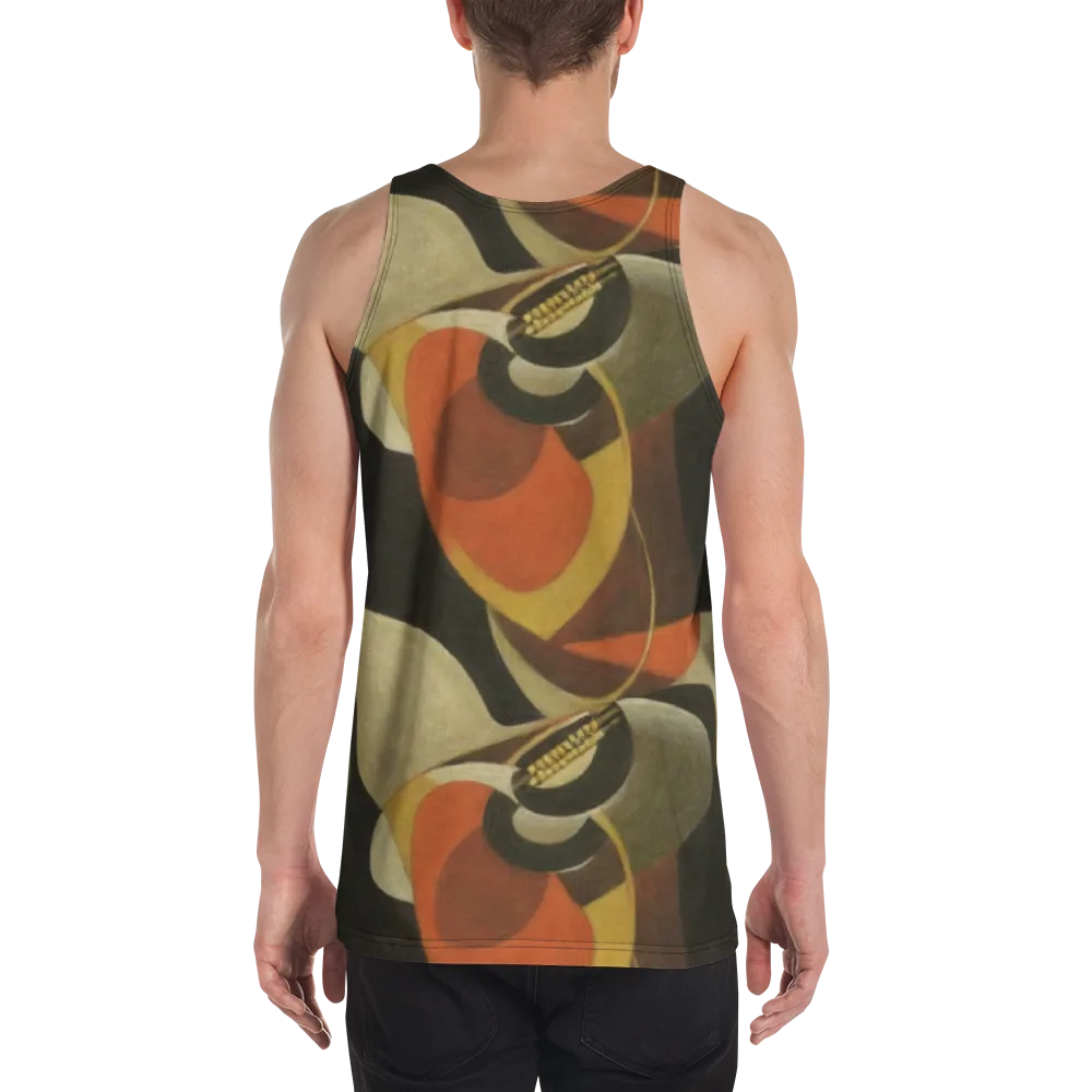 Sienna Circuit on Men's Tank Top — Back