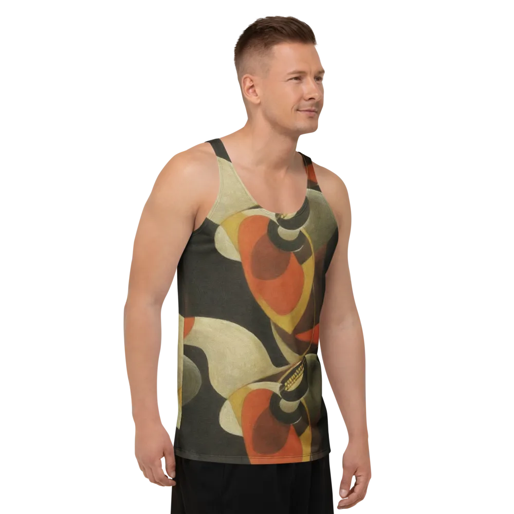 Sienna Circuit on Men's Tank Top — Right Front