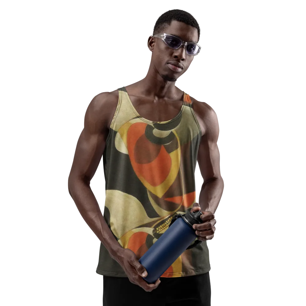 Sienna Circuit on Men's Tank Top — Front