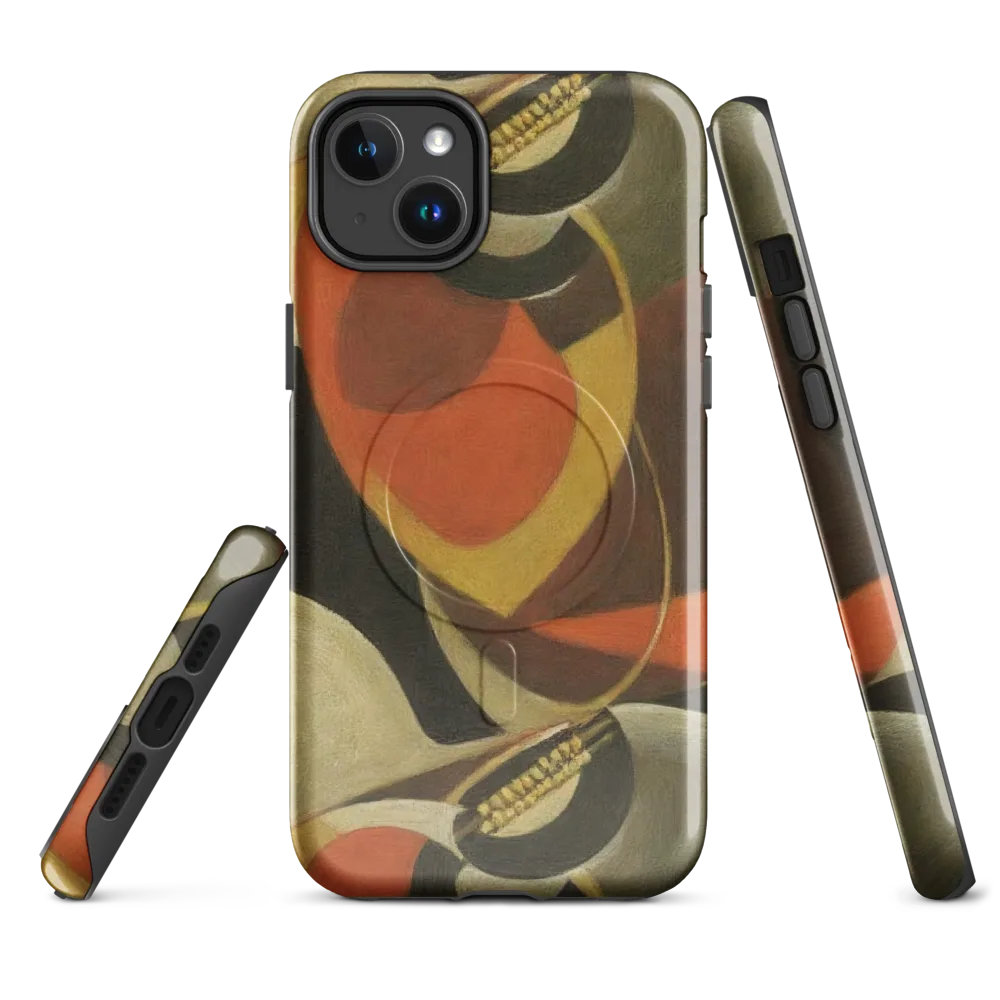 Sienna Circuit on MagSafe Tough Case for iPhone® — Front