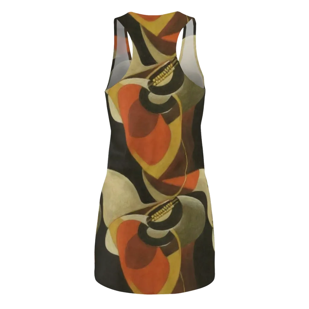 Sienna Circuit on Racerback Dress — Back