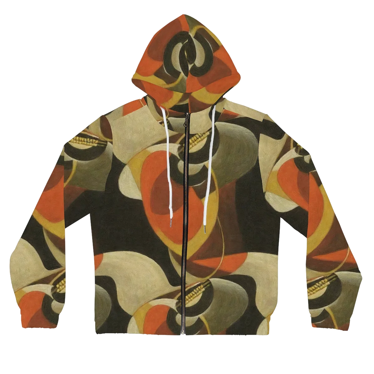 Sienna Circuit on Women's Full-Zip Hoodie — Front