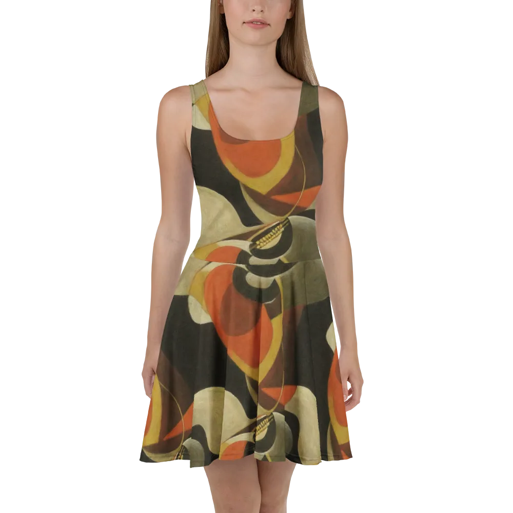 Sienna Circuit on Skater Dress — Front