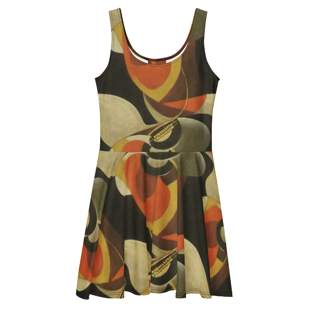 Sienna Circuit on Skater Dress — Front
