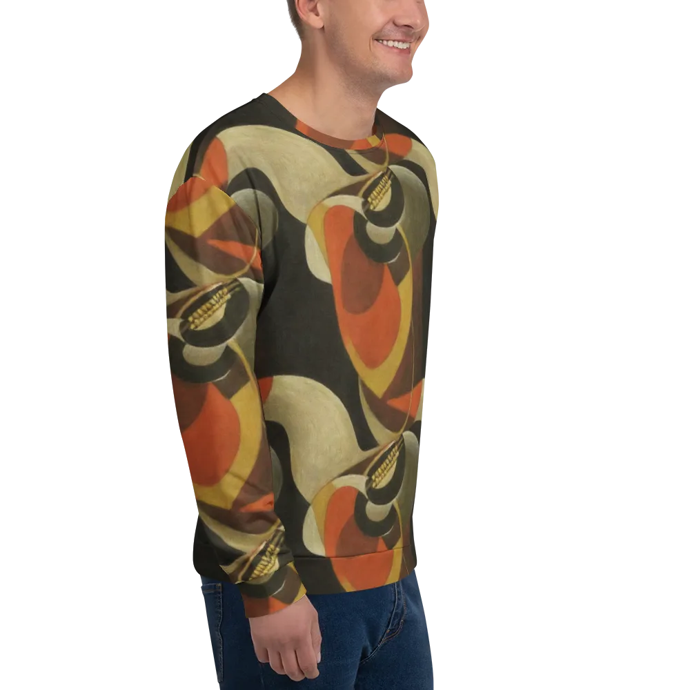 Sienna Circuit on Sweatshirt — Right Front