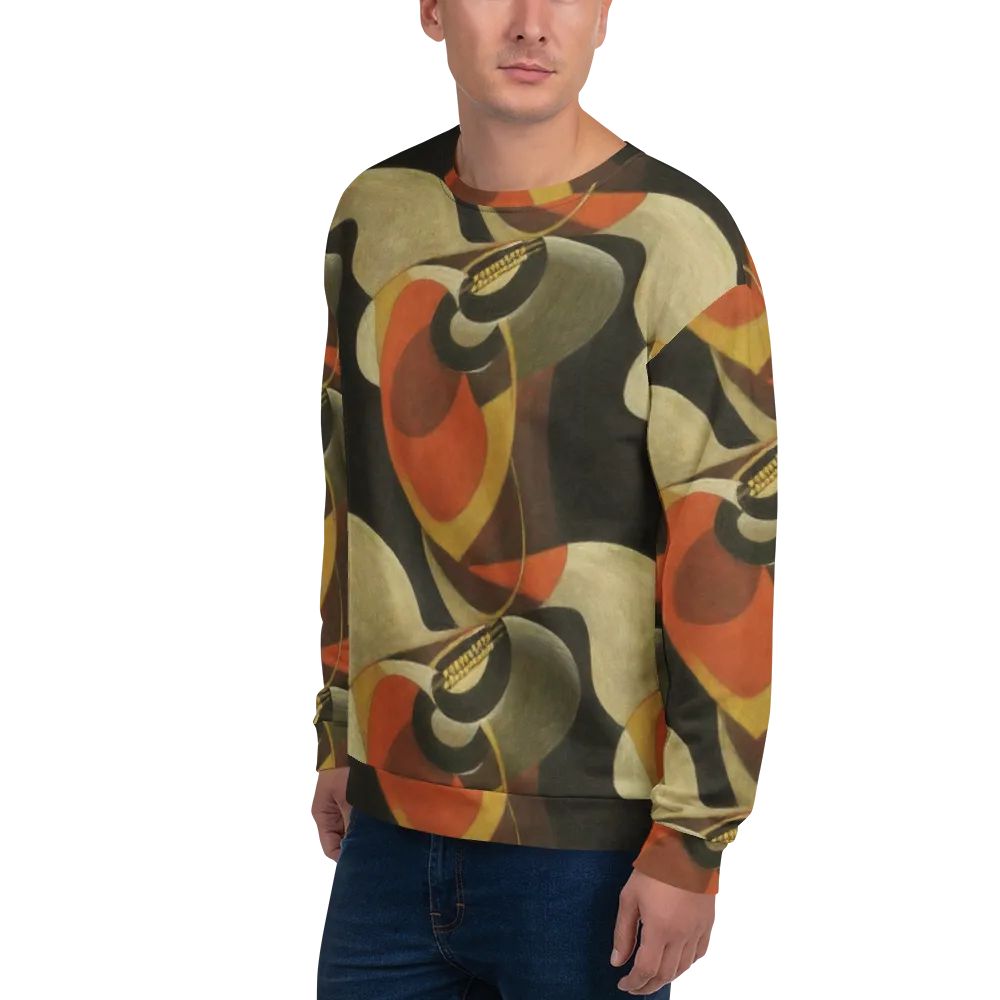 Sienna Circuit on Sweatshirt — Left Front