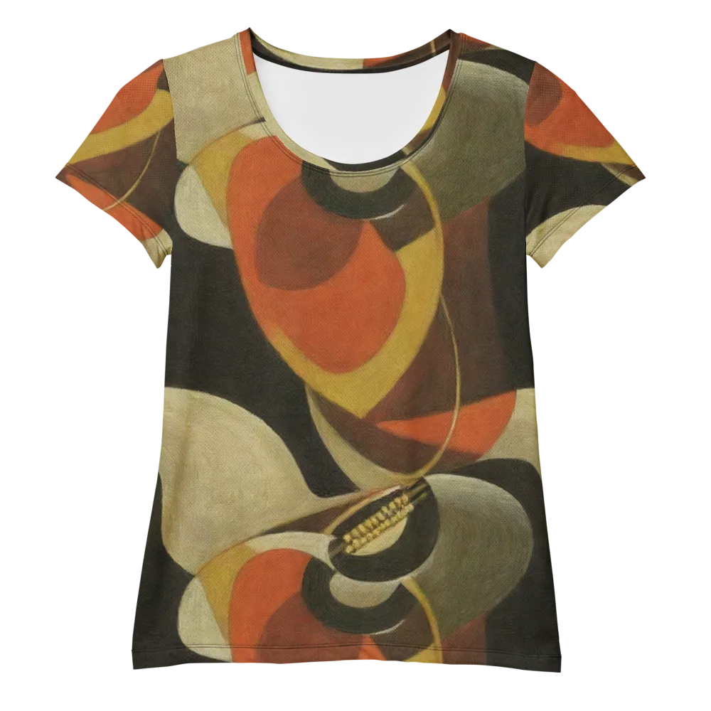 Sienna Circuit on Women's Athletic T-Shirt — Front