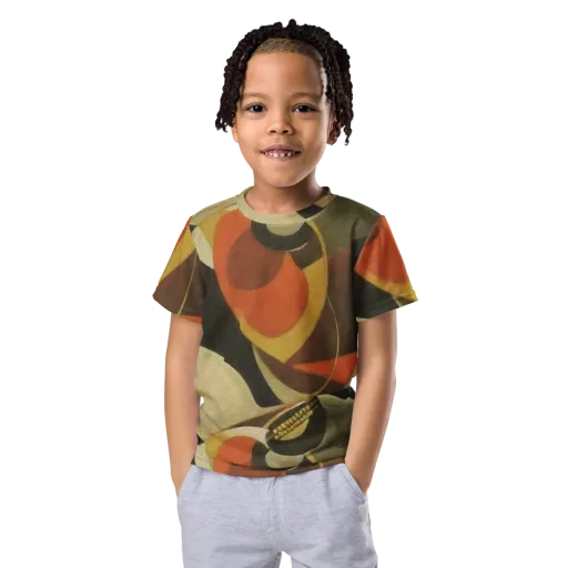 Sienna Circuit on a Kids Crew Neck T-Shirt